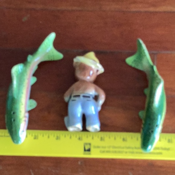 💖 Salt & Pepper Smokey Bear, TROUT Vintage - Picture 2 of 16